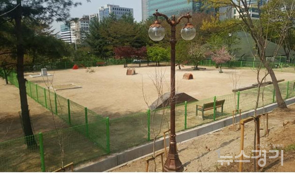 사진=중앙공원 반려견 놀이터 사진=중앙공원 반려견 놀이터