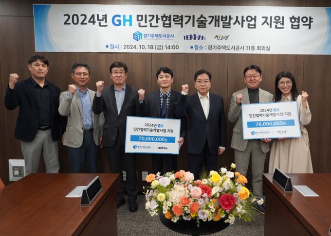 경기주택도시공사, 중소기업에 기술개발비 지원