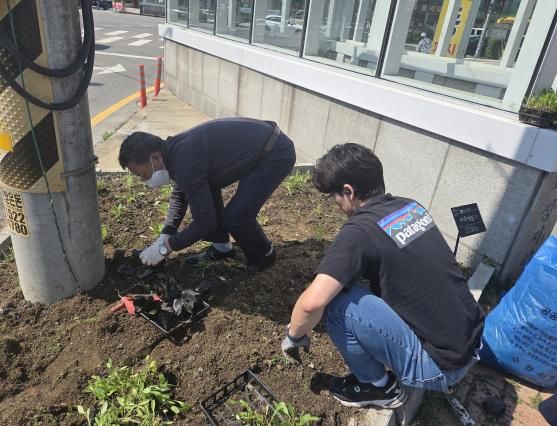 수원시 장안구 파장동 주민자치회, 손바닥정원 새단장