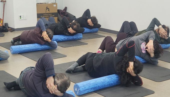 체조 교육 사진