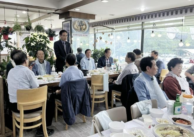 수원시 장안구, 추석 맞이 대한노인회 수원시 장안구지회 및 각 동 경로당협의회와 오찬 간담회 실시