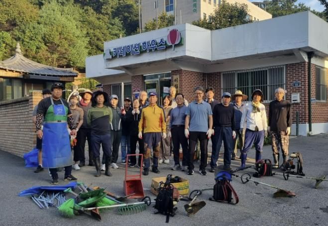 수원시 장안구 파장동, 추석 앞두고 민·관 합동 대청소 실시