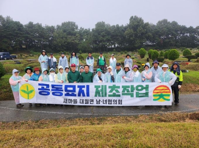 공동묘지 제초작업(전체)