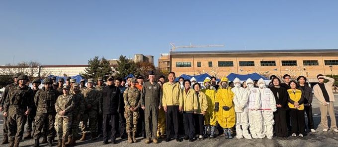 평택시, 생물테러 합동 모의훈련 통해 대응체계 점검