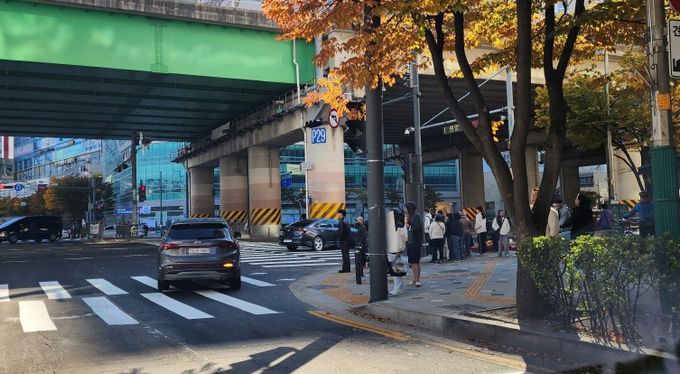 청능로 사거리 보행자 중심 도로환경 정비사업