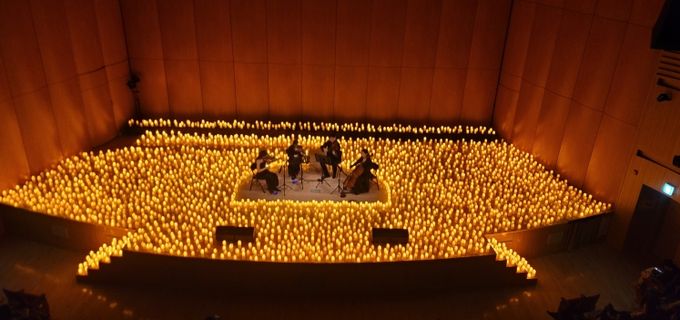 ‘캔들라이트 콘서트’ 현장