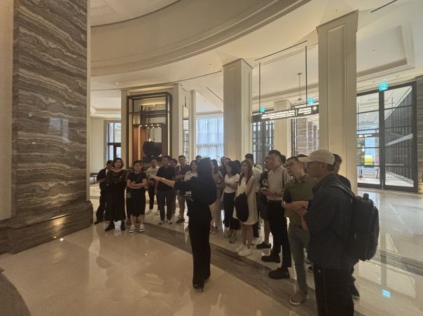 중국 유력 여행사 팸투어 모습(지난9월)