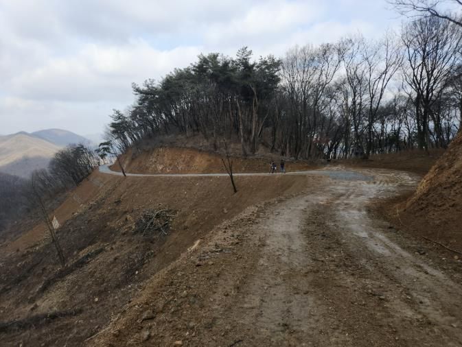 용인특례시가 처인구 원삼면 학일리 일원에 조성한 간선임도