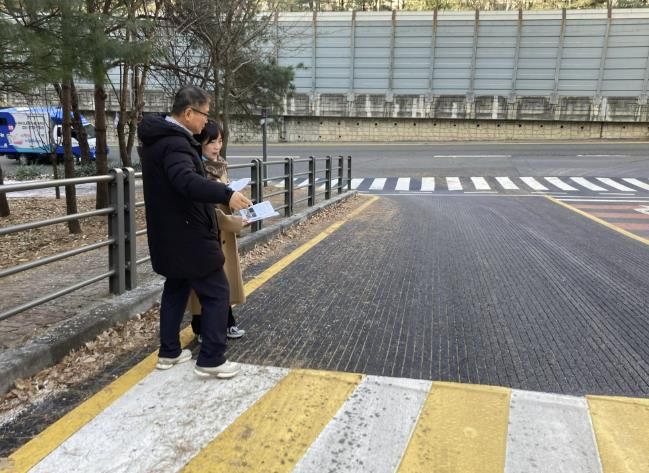 수원시 영통구 영통3동, 강설대비 적설 취약지역 점검 실시