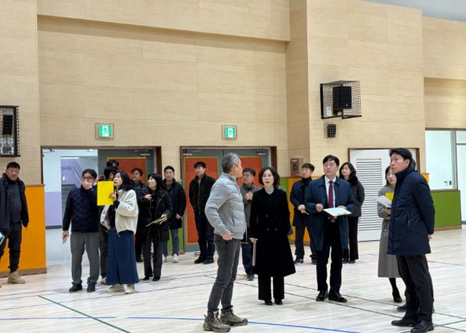 군포의왕교육지원청, 의왕푸른초·백운호수중 안전한 첫걸음을 위한 개교 전 최종 현장점검