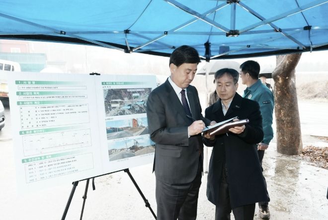 광주시, 시민 체감 생활밀착형 공사 현장 점검