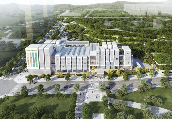 성남시 수정청소년수련관(유스센터) 조감도