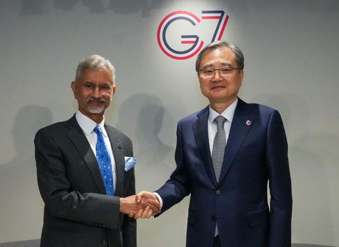 한-인도 외교장관 회담